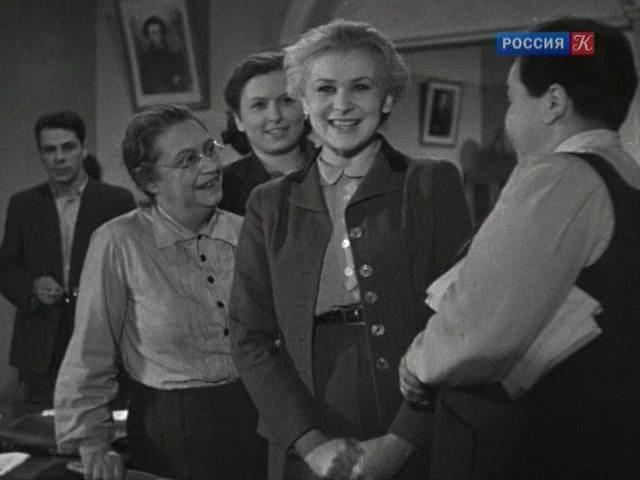 Кадр из фильма Весенний поток (1940)