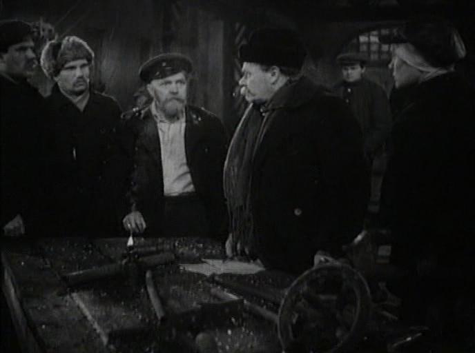 Кадр из фильма Разгром Юденича (1940)