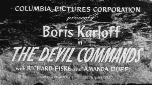 Кадры из фильма Команды дьявола / The Devil Commands (1941)
