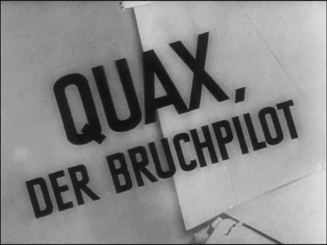 Кадр из фильма Квакс - незадачливый пилот / Quax, der Bruchpilot (1941)