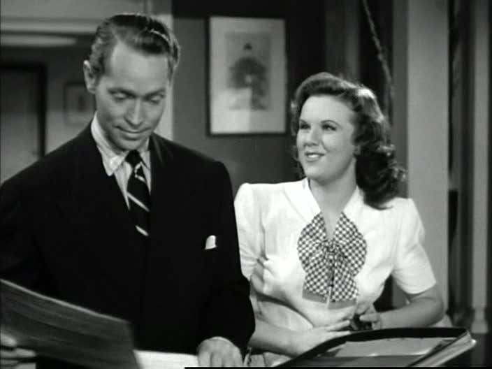 Кадр из фильма Сестра его дворецкого / His Butler's Sister (1943)