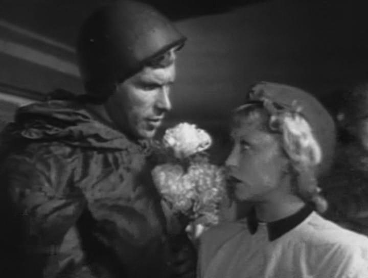 Кадр из фильма Два бойца (1943)
