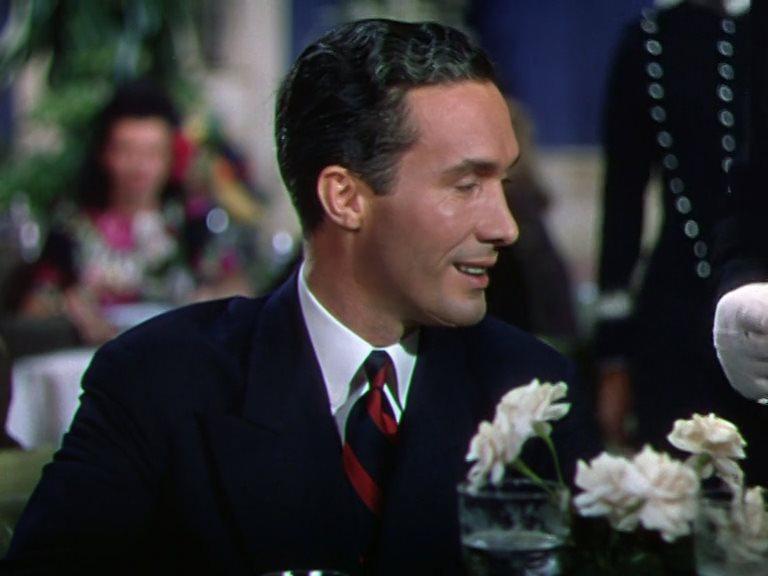 Кадр из фильма Медовый месяц втроем / Thrill of a Romance (1945)