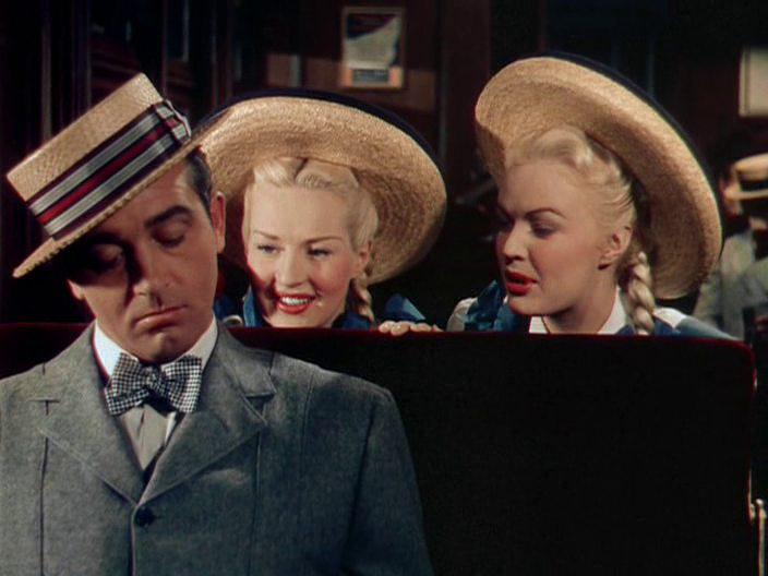 Кадр из фильма Сестрички Долли / The Dolly Sisters (1945)