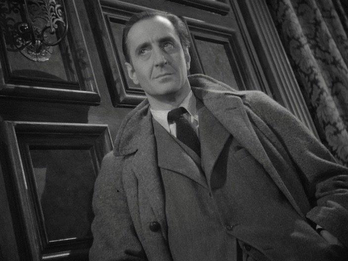 Кадр из фильма Шерлок Холмс: Женщина в зеленом / Sherlock Holmes: The Woman in Green (1945)