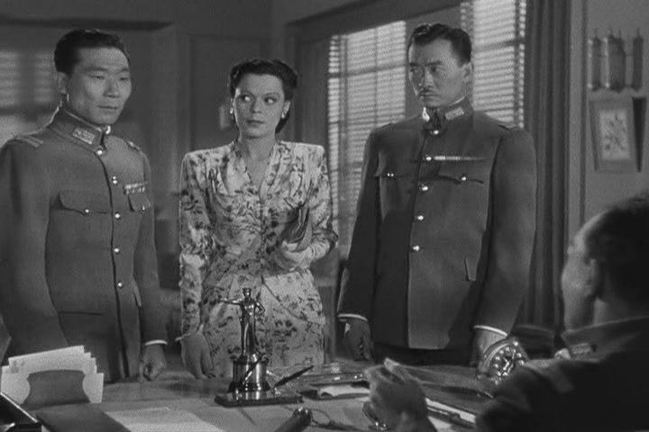 Кадр из фильма Возвращение на Батаан / Back to Bataan (1945)