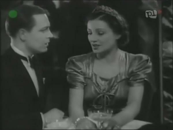 Кадр из фильма Дипломатическая жена / Dyplomatyczna zona (1937)