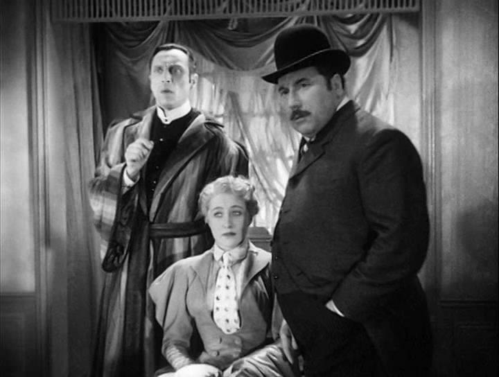 Кадр из фильма Странная драма / Drôle de drame ou L'étrange aventure du Docteur Molyneux (1937)
