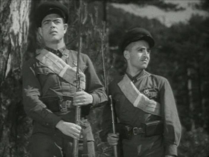 Кадр из фильма На границе (1938)