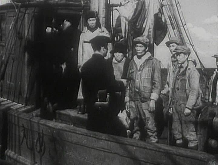 Кадр из фильма Морской пост (1938)