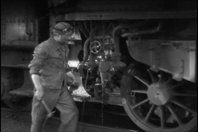Кадр из фильма Человек-зверь / La Bete humaine (1938)