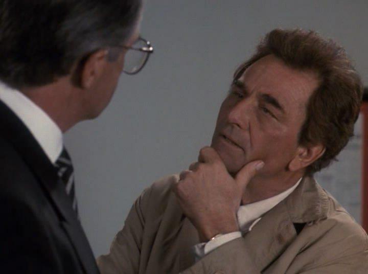 Кадр из фильма Коломбо: Кого убила капля никотина / Columbo: Caution - Murder Can Be Hazardous to Your Health (1991)