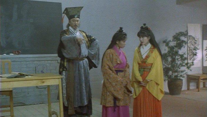 Кадр из фильма Флиртующий студент 2 / Lun Wen-Xu lao dian Liu Xian-Kai (1993)