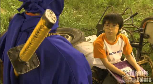Кадр из фильма Ниндзя хаттори / Nin x Nin: Ninja Hattori-kun, the Movie (2004)