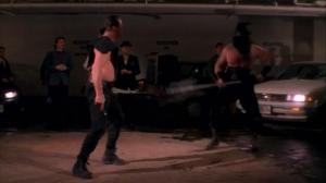 Кадры из фильма Фехтовальщик 2: Полицейский - гладиатор / Gladiator Cop (1995)
