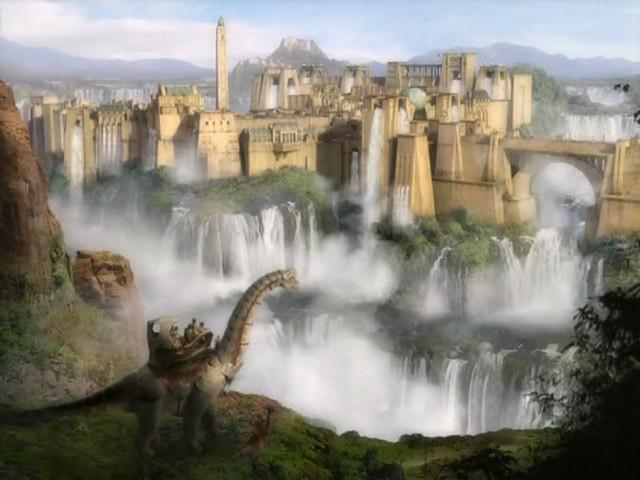 Кадр из фильма Динотопия / Dinotopia (2002)