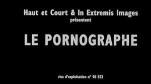 Кадры из фильма Порнограф / Le pornographe (2001)