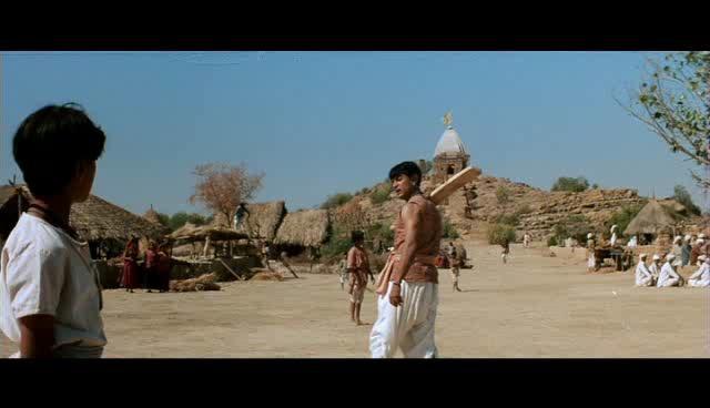 Кадр из фильма Лагаан: Однажды в Индии / Lagaan: Once Upon a Time in India (2001)