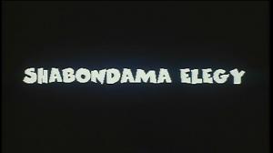 Кадры из фильма Шабондамская элегия / Shabondama Elegy (1999)
