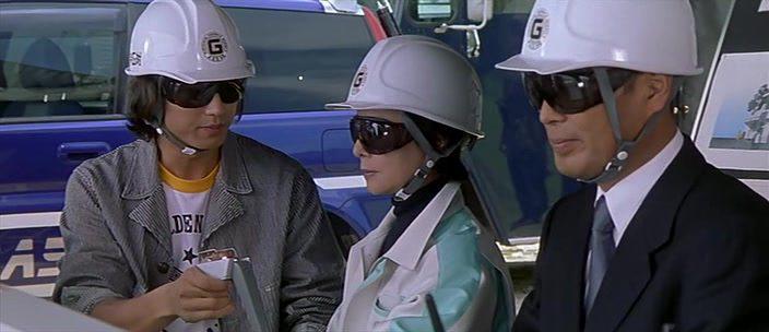 Кадр из фильма Годзилла против Мегагируса: Команда на уничтожение / Gojira tai Megagirasu: Jî shômetsu sakusen (2000)