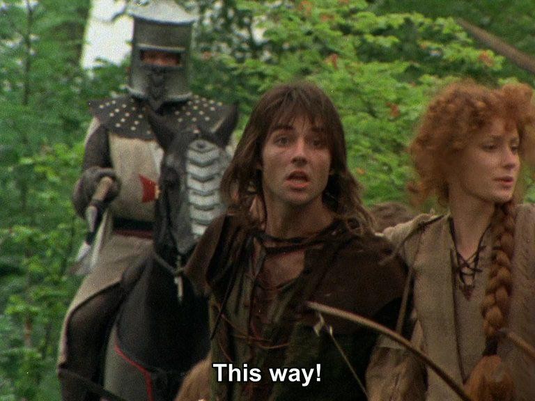 Кадр из фильма Робин из Шервуда / Robin of Sherwood (1984)