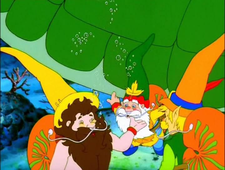 Кадр из фильма Крошечный мир Гнома Дэвида / The Little World of David the Gnome (1997)