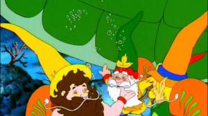 Кадры из фильма Крошечный мир Гнома Дэвида / The Little World of David the Gnome (1997)