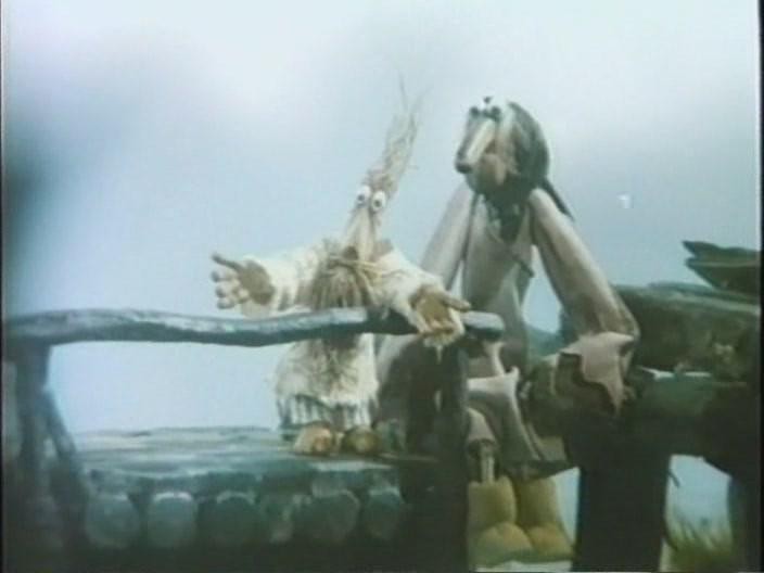 Кадр из фильма Приключения домовёнка Кузи и дядюшки Ау (1984)