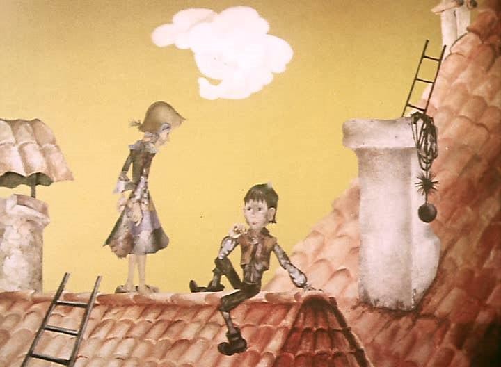 Кадр из фильма Лоскутик и облако (1977)