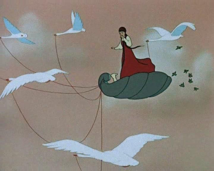 Кадр из фильма Аленький цветочек (1952)