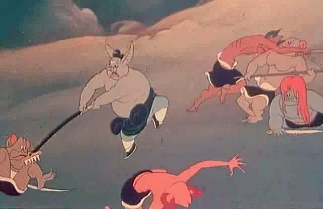 Кадр из фильма Царь обезьян Сунь Укун / Da no tien gu (1965)