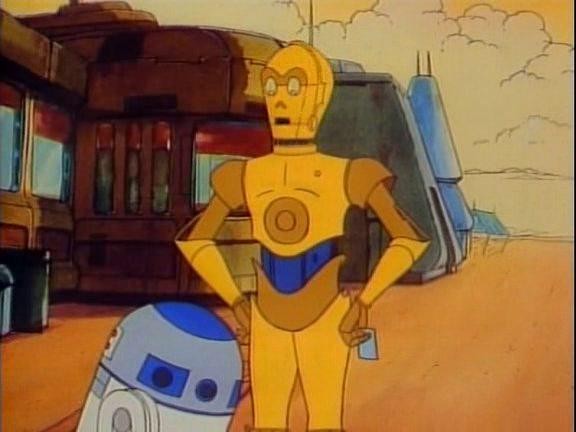 Кадр из фильма Звездные войны: Дроиды / Star Wars: Droids (1985)