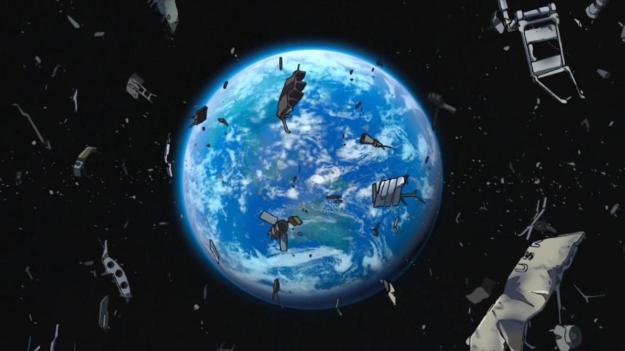 Кадр из фильма Странники / Planetes (2003)