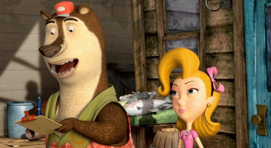 Кадр из фильма Изменчивые басни: Златовласка и три медведя / Unstable Fables: Goldilocks &amp; 3 Bears Show (2008)