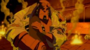 Кадры из фильма Хеллбой: Меч громов / Hellboy Animated: Sword of Storms (2006)