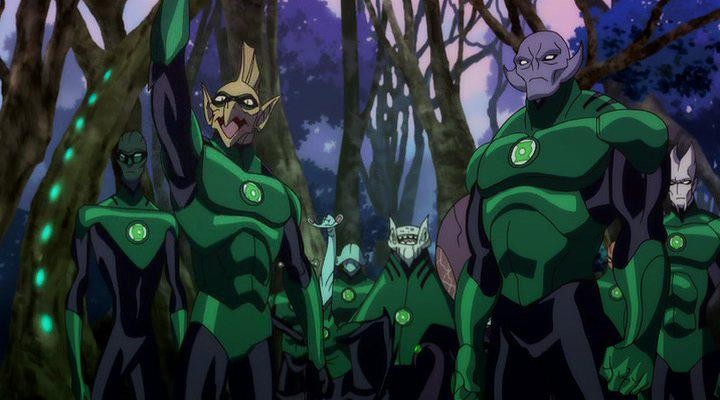 Кадр из фильма Зеленый Фонарь: Изумрудные рыцари / Green Lantern: Emerald Knights (2011)