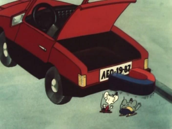 Кадр из фильма Автомобиль кота Леопольда (1987)