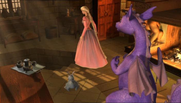 Кадр из фильма Барби и Дракон / Barbie as Rapunzel (2002)