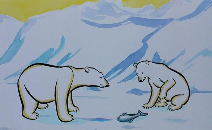 Кадр из фильма Мальчик, который хотел быть медведем / Drengen der ville gøre det umulige (2002)