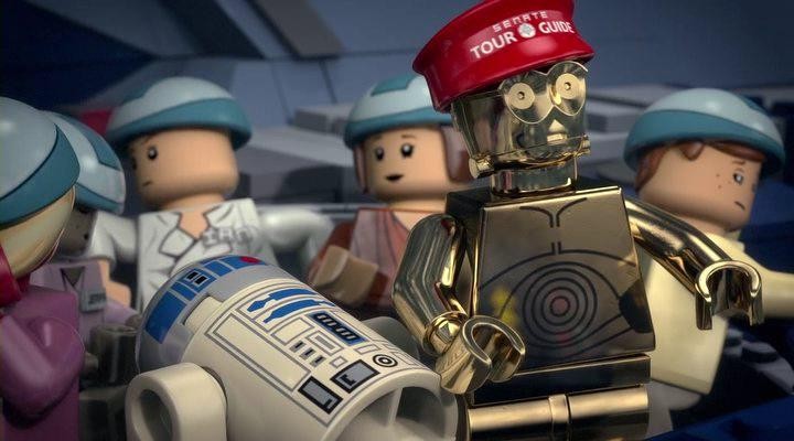 Кадр из фильма Лего Звездные Войны: Падаванская Угроза / Lego Star Wars: The Padawan Menace (2011)
