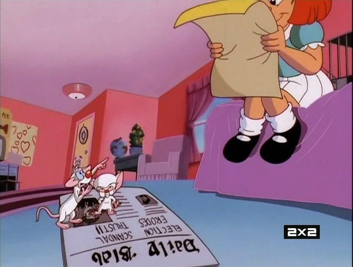 Кадр из фильма Пинки, Элмайра и Брейн / Pinky, Elmyra & the Brain (1998)