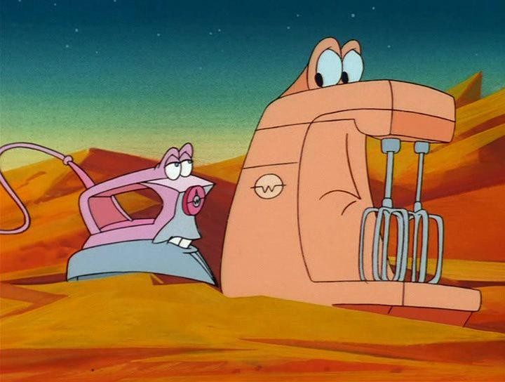 Кадр из фильма Отважный маленький тостер: Путешествие на Марс / The Brave Little Toaster Goes to Mars (1998)