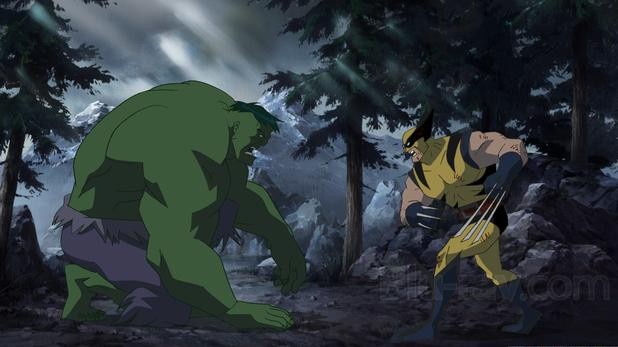 Кадр из фильма Халк против Росомахи / Hulk Vs. (2009)