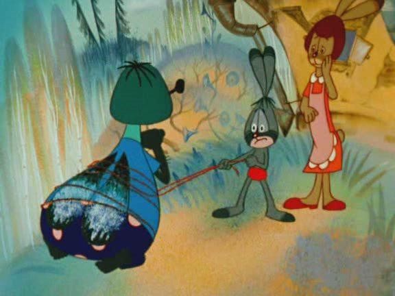 Кадр из фильма Зайчонок и муха (1977)