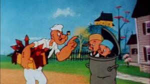 Кадры из фильма Морячок Папай и Волшебная лампа Аладдина / Popeye the sailor. Aladdin and wonderful lamp (1936)