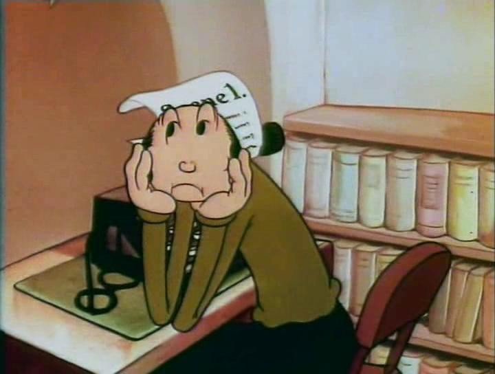 Кадр из фильма Морячок Папай и Волшебная лампа Аладдина / Popeye the sailor. Aladdin and wonderful lamp (1936)