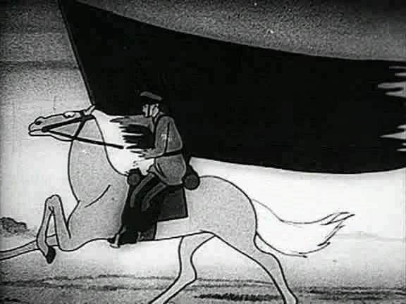 Кадр из фильма Не топтать фашистскому сапогу нашей Родины (1941)