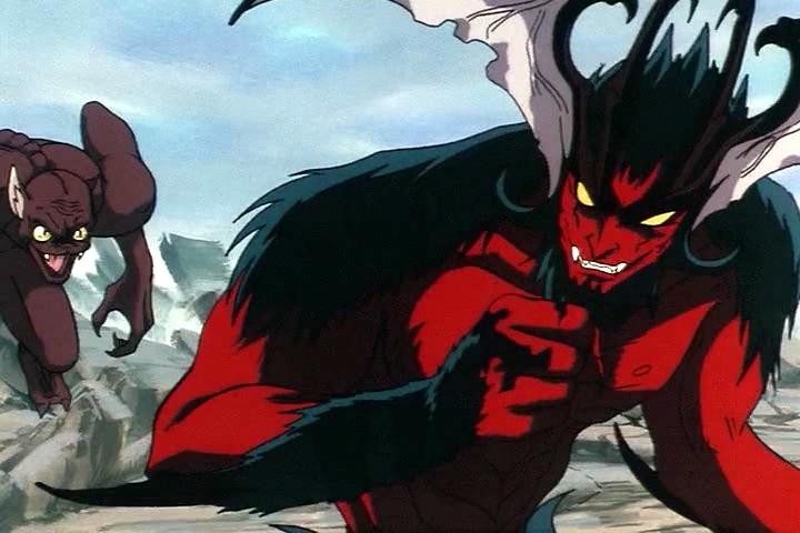 Кадр из фильма Амон: Апокалипсис Человека-дьявола / Amon debiruman mokushiroku (2000)