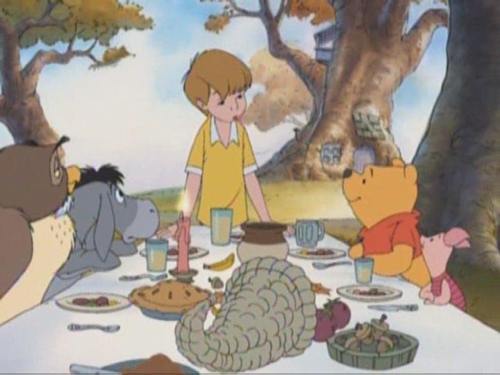 Кадр из фильма Винни Пух: Время делать подарки / Winnie the Pooh: Seasons of Giving (1999)