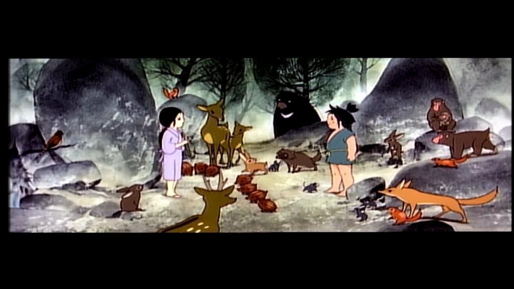 Кадр из фильма Таро - сын дракона / Tatsu no Ko Taro / Taro - The Dragon Boy / Ryuu no Kotarou (1979)